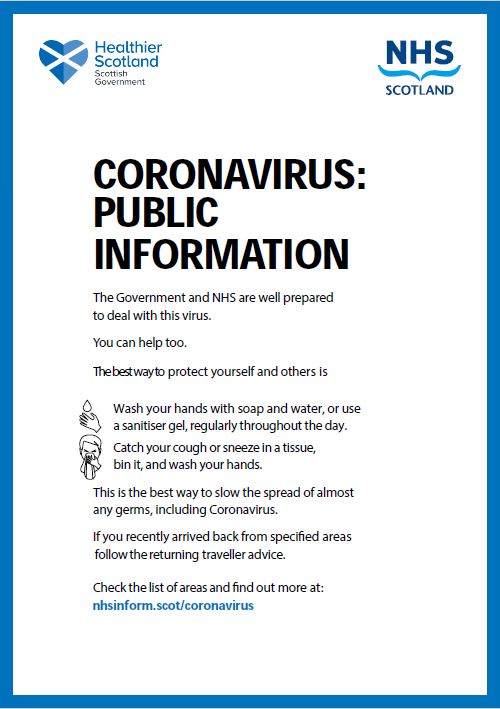 Coronavirus General Public Information